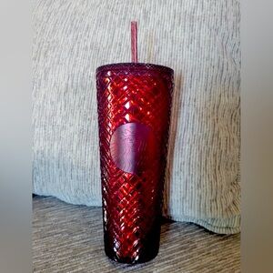 Starbucks Red Textured Venti tumbler